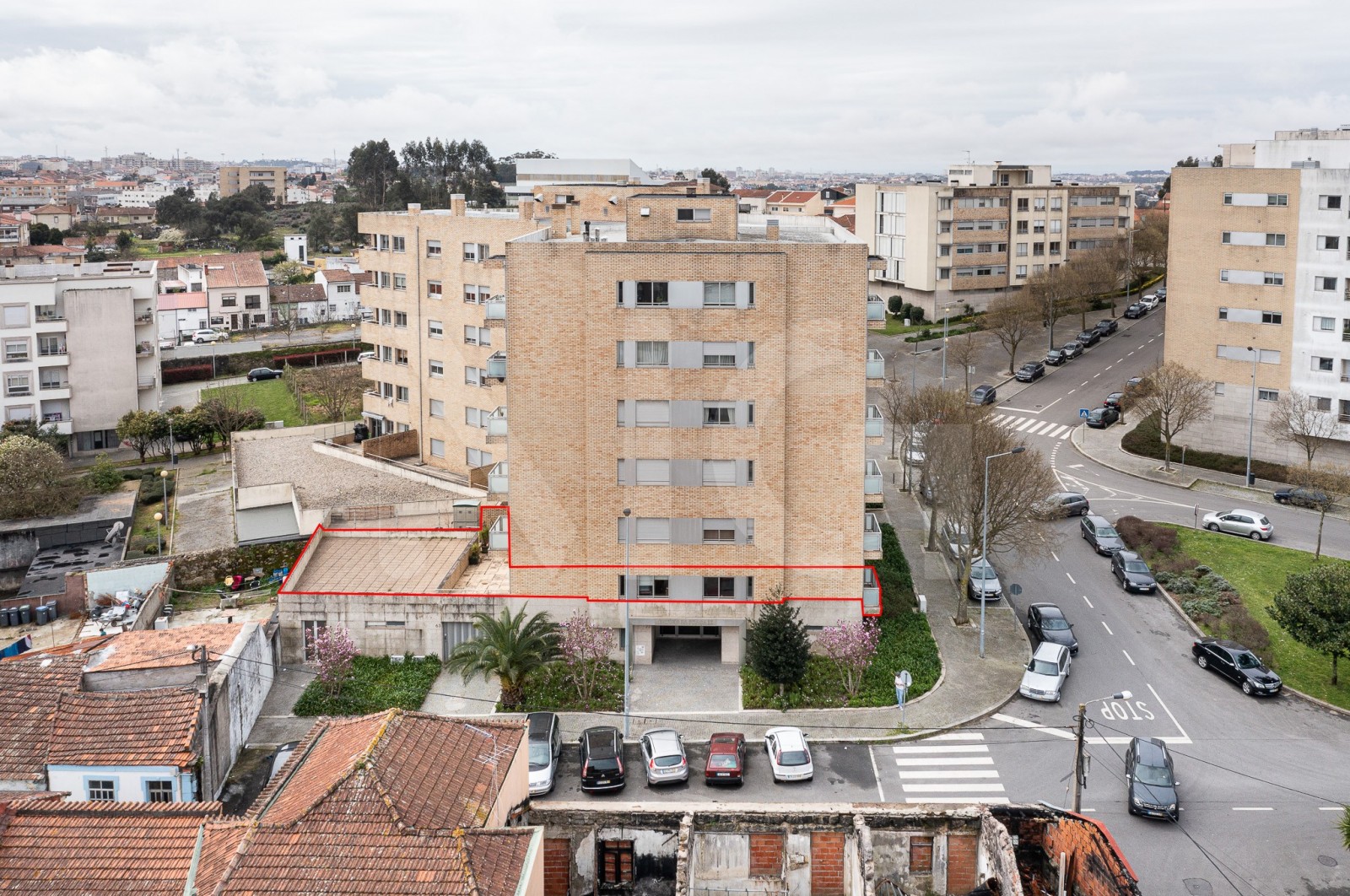 Apartamento T4 para Venda em Águas Santas, Maia, Porto - Fachada (Imagem 1)