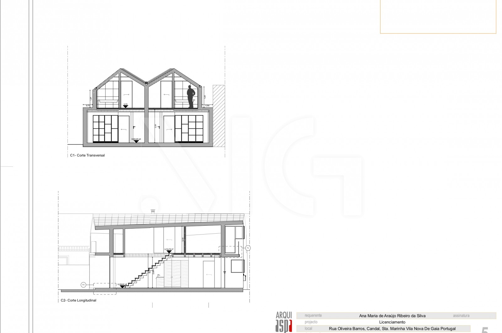 Moradia T2 para Venda em Santa Marinha e São Pedro da Afurada, Vila Nova de Gaia, Porto - Planta (Imagem 6)