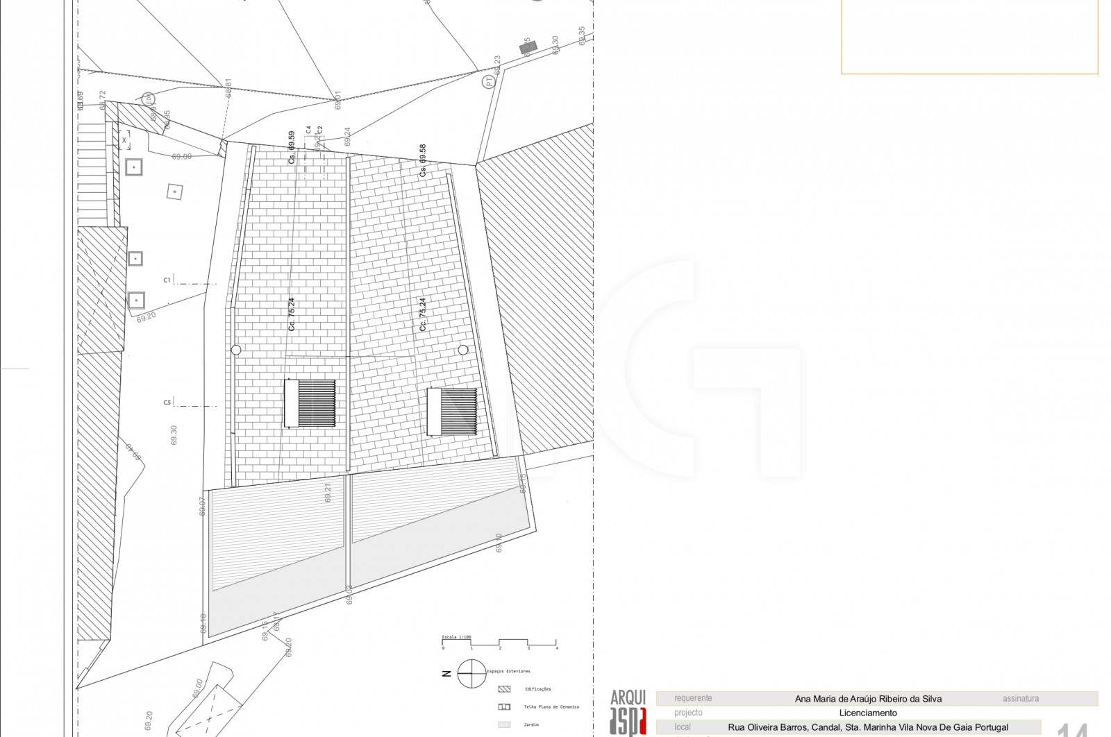 Moradia T2 para Venda em Santa Marinha e São Pedro da Afurada, Vila Nova de Gaia, Porto - Planta (Imagem 15)