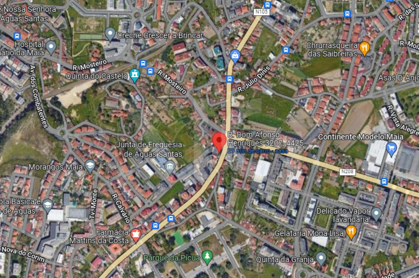 Apartamento T2 para Venda em Águas Santas, Maia, Porto - Planta (Imagem 1)