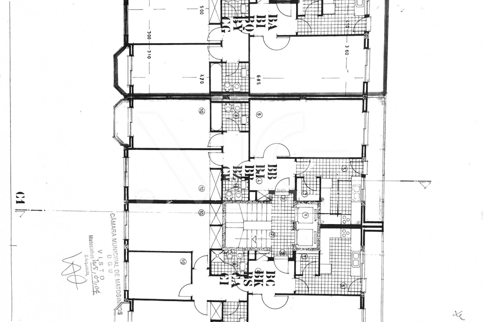 Apartment T2 for For sale in Custóias, Leça do Balio e Guifões, Matosinhos, Porto - Planta (Imagem 1)