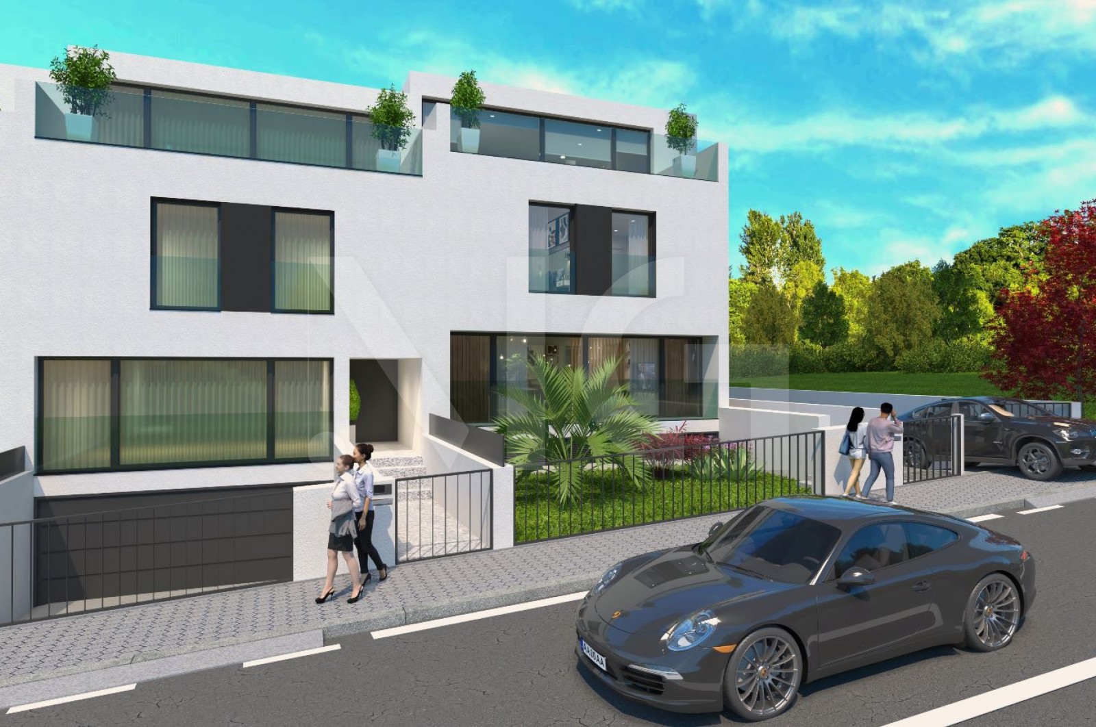 Moradia T3 para Venda em Vilar de Andorinho, Vila Nova de Gaia, Porto - Fachada (Imagem 2)