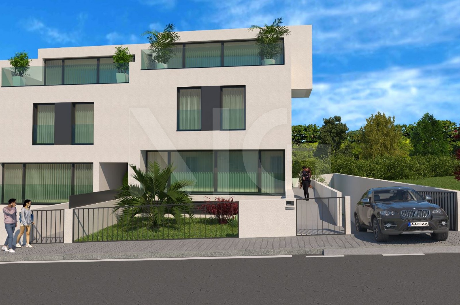 Moradia T3 para Venda em Vilar de Andorinho, Vila Nova de Gaia, Porto - Fachada (Imagem 5)