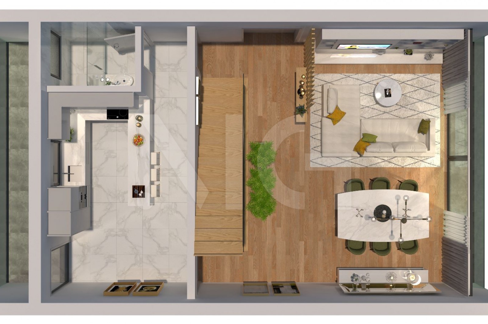 Moradia T3 para Venda em Vilar de Andorinho, Vila Nova de Gaia, Porto - Planta (Imagem 1)