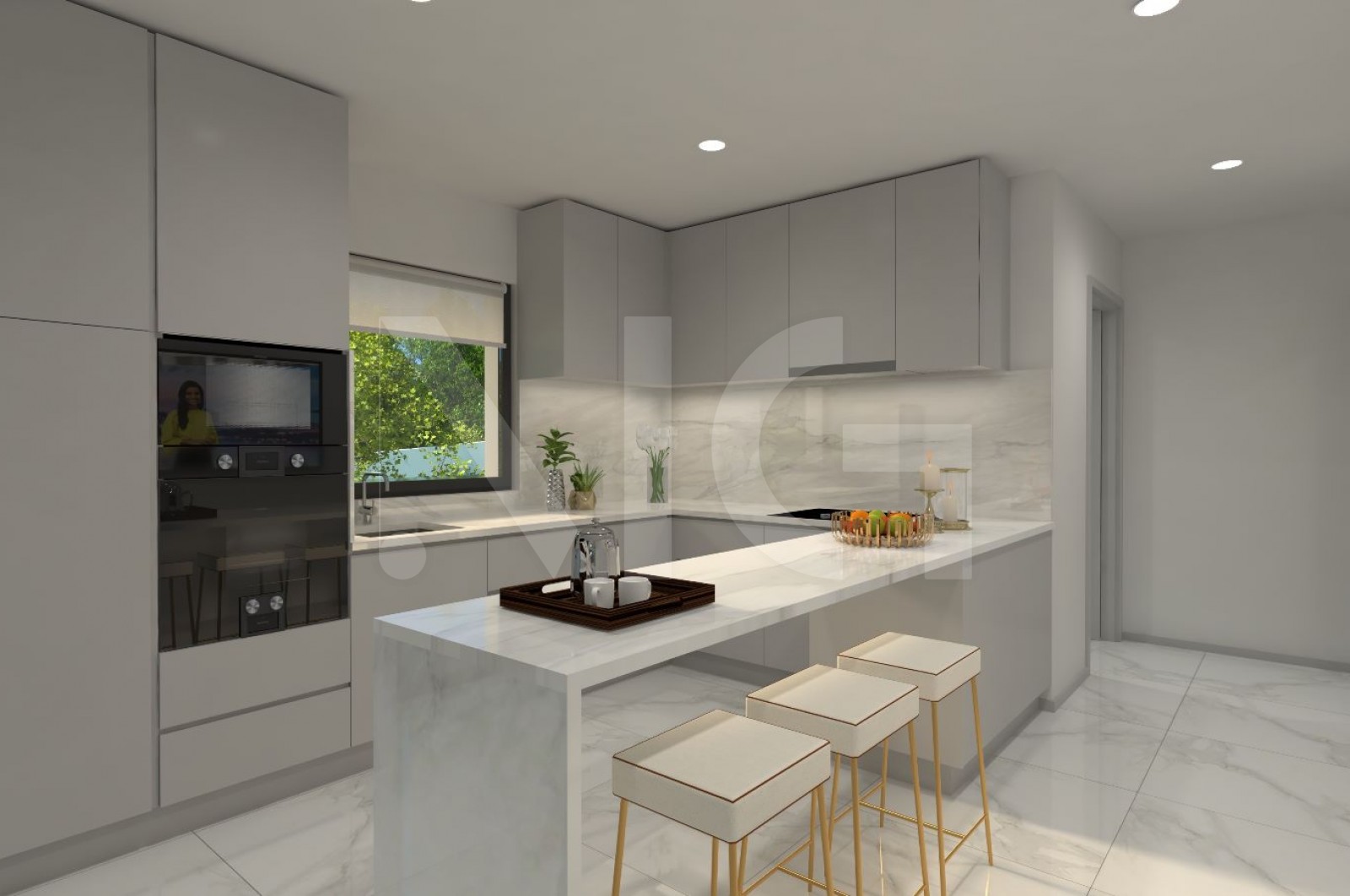 Moradia T3 para Venda em Vilar de Andorinho, Vila Nova de Gaia, Porto - Cozinha (Imagem 2)