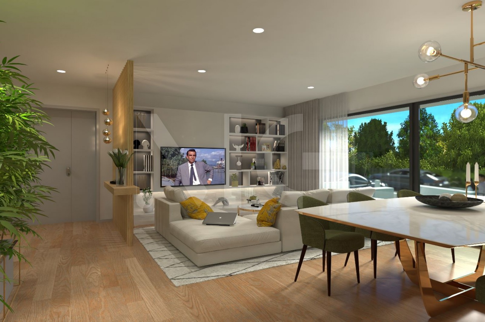 Moradia T3 para Venda em Vilar de Andorinho, Vila Nova de Gaia, Porto - Sala (Imagem 1)