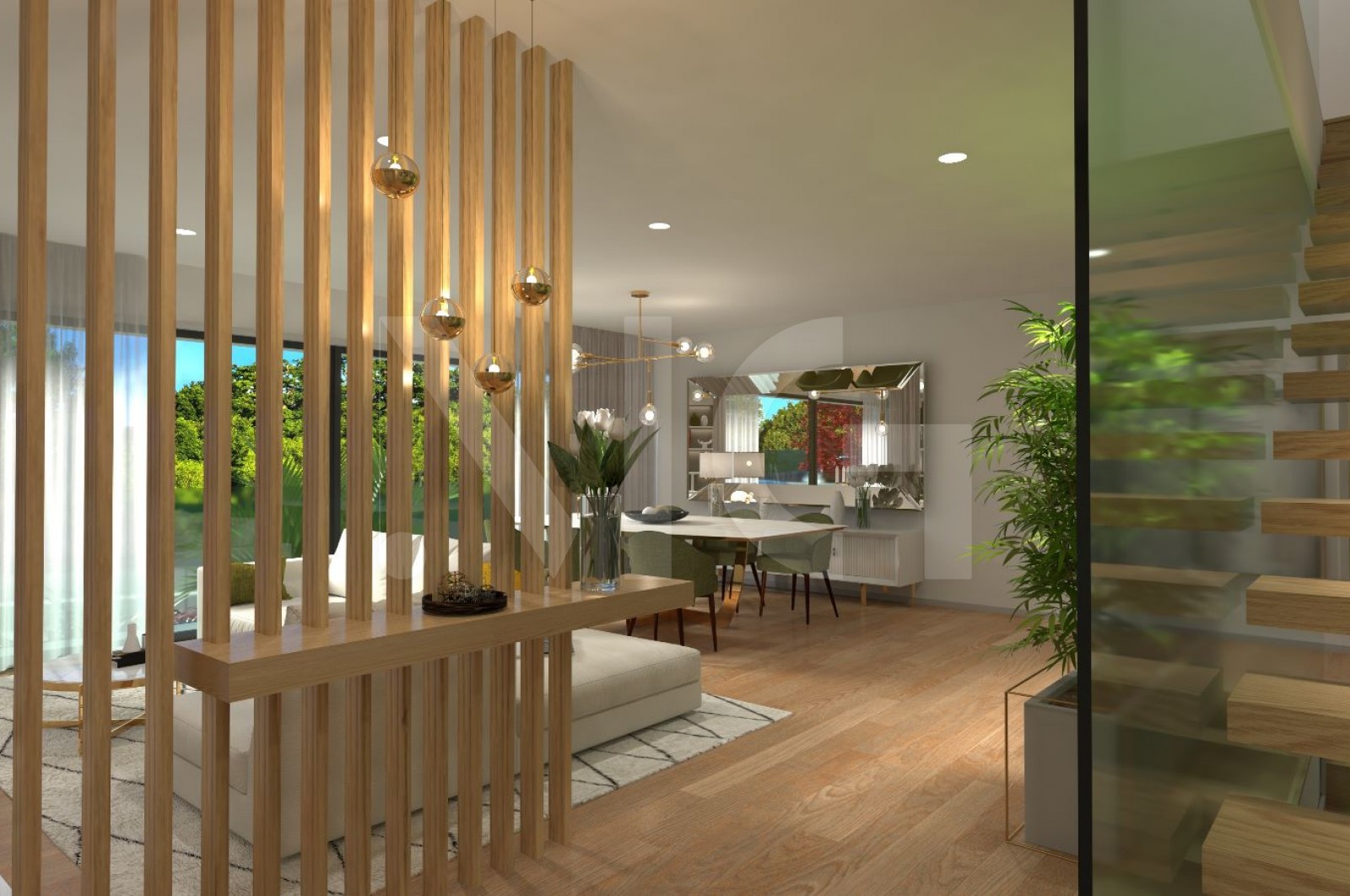 Moradia T3 para Venda em Vilar de Andorinho, Vila Nova de Gaia, Porto - Sala (Imagem 2)