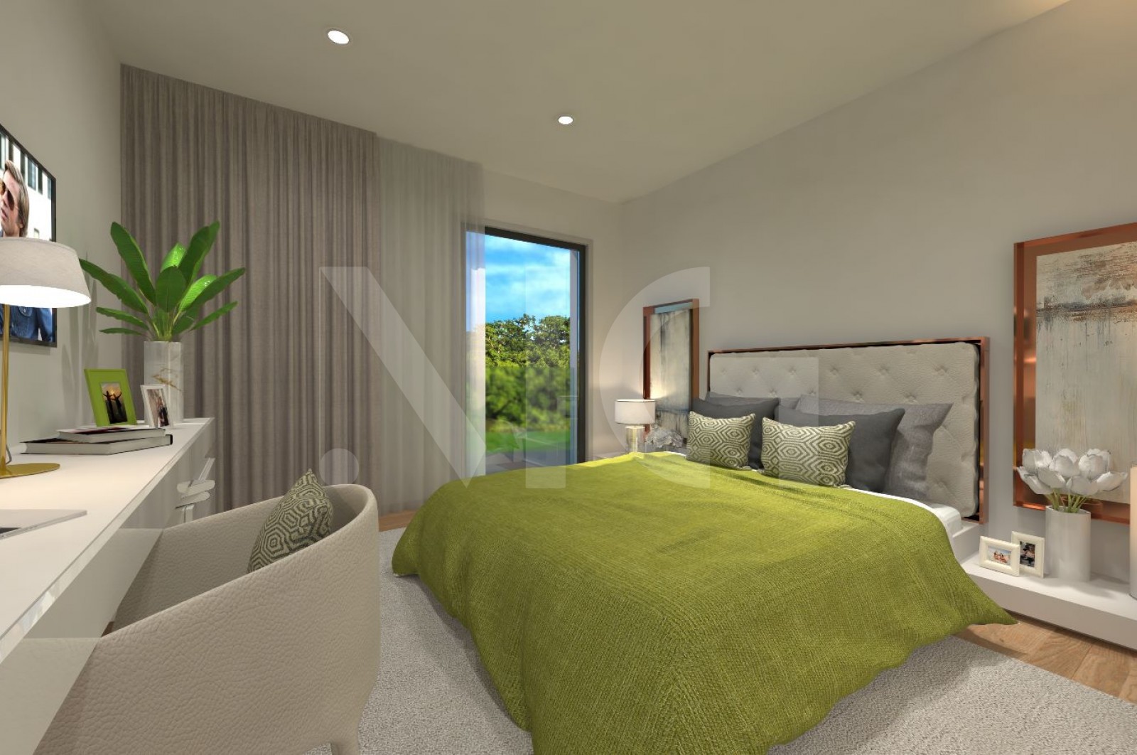 Moradia T3 para Venda em Vilar de Andorinho, Vila Nova de Gaia, Porto - Quarto (Imagem 4)