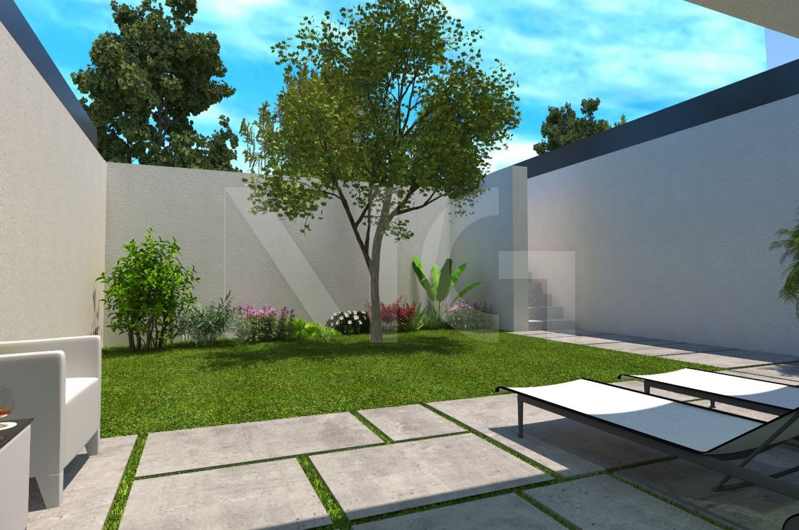 Moradia T3 para Venda em Vilar de Andorinho, Vila Nova de Gaia, Porto - Terraço (Imagem 1)