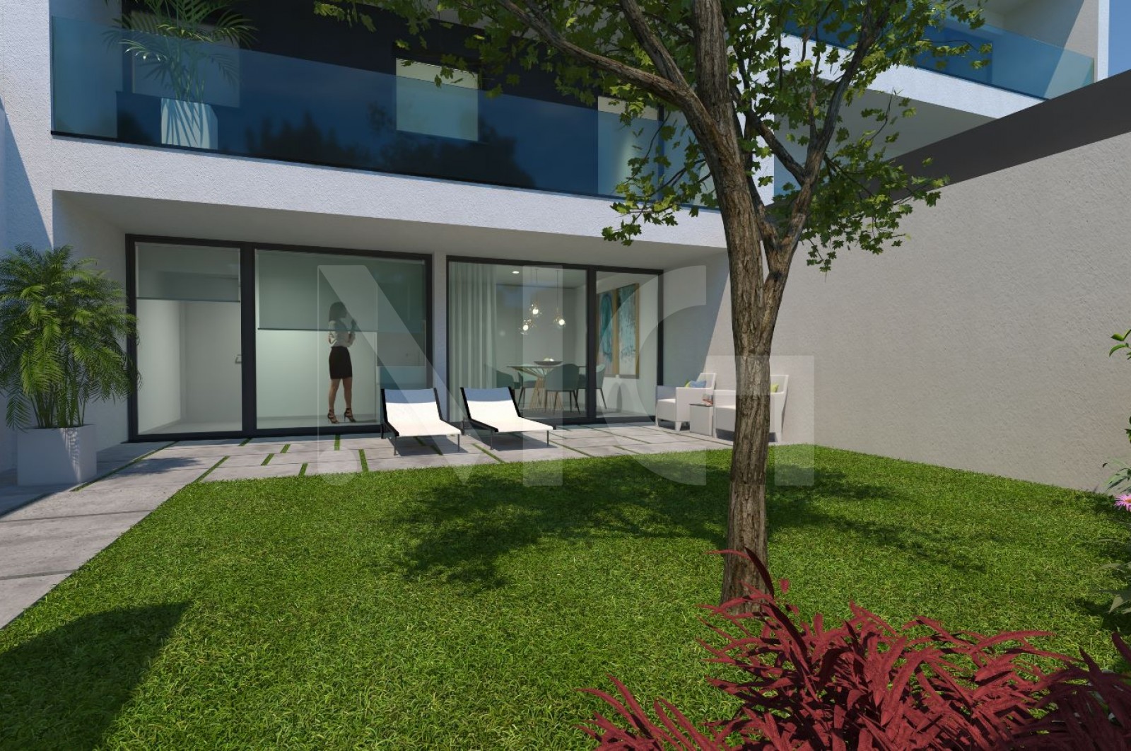 Moradia T3 para Venda em Vilar de Andorinho, Vila Nova de Gaia, Porto - Terraço (Imagem 2)