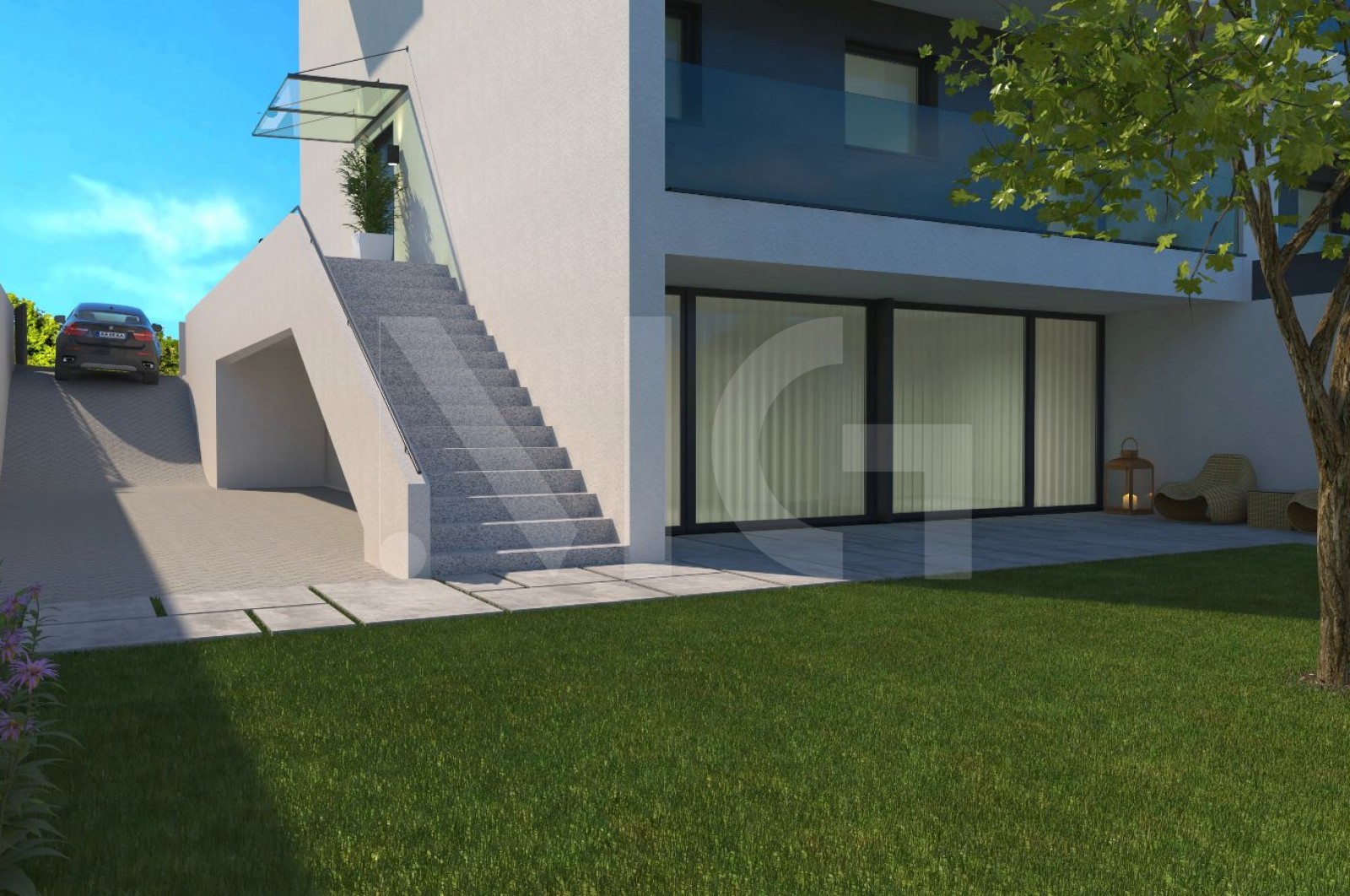 Moradia T3 para Venda em Vilar de Andorinho, Vila Nova de Gaia, Porto - Terraço (Imagem 3)