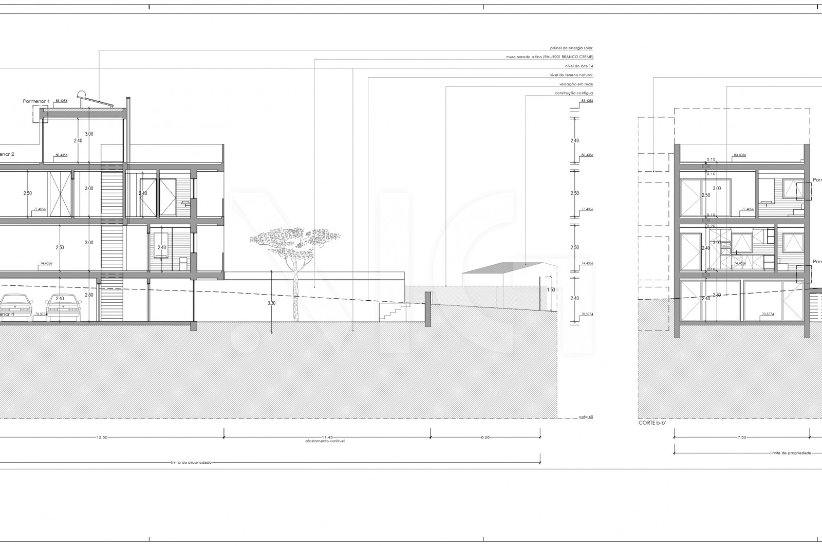 Moradia T3 para Venda em Vilar de Andorinho, Vila Nova de Gaia, Porto - Planta (Imagem 11)