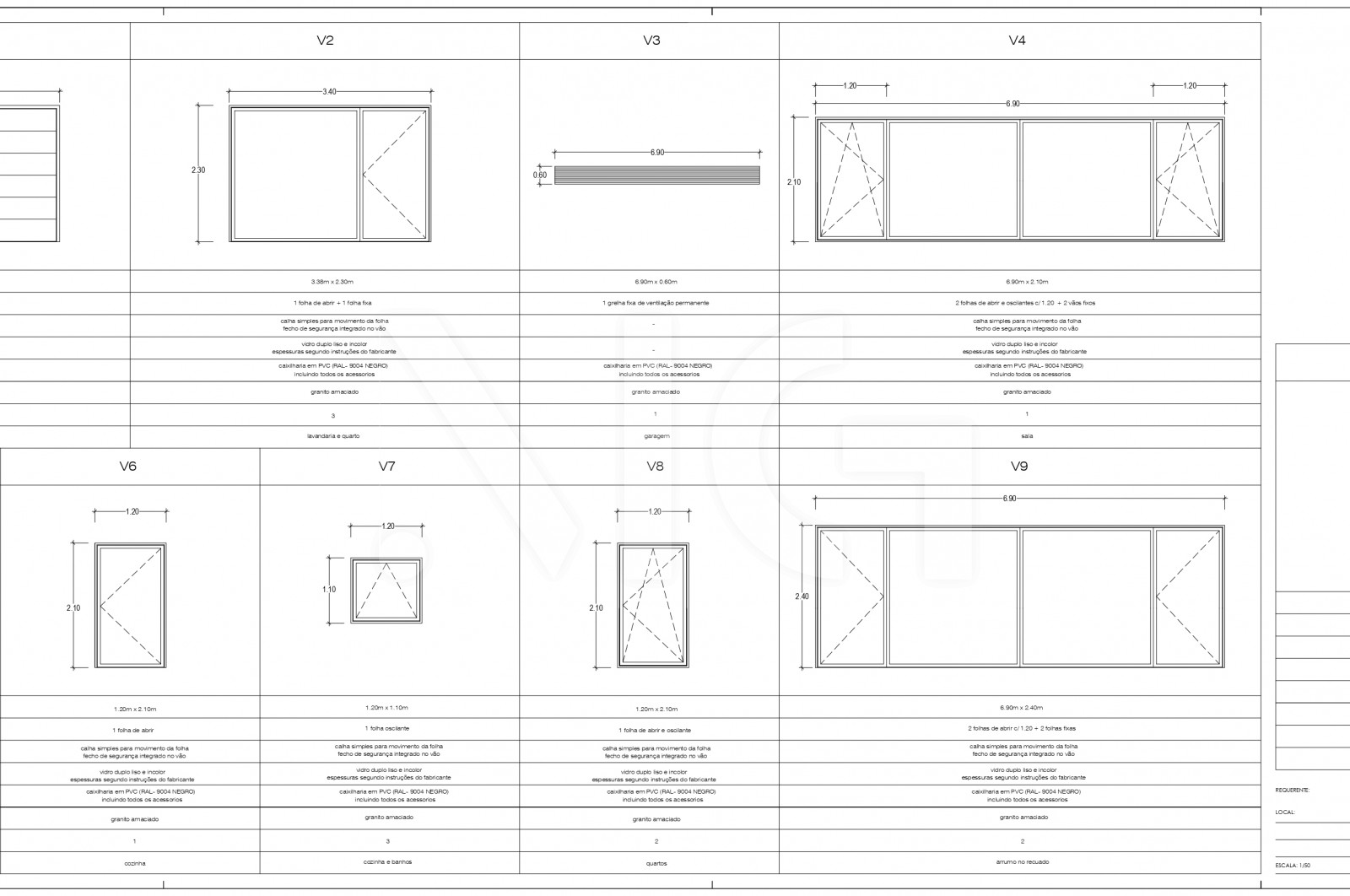 Moradia T3 para Venda em Vilar de Andorinho, Vila Nova de Gaia, Porto - Planta (Imagem 12)