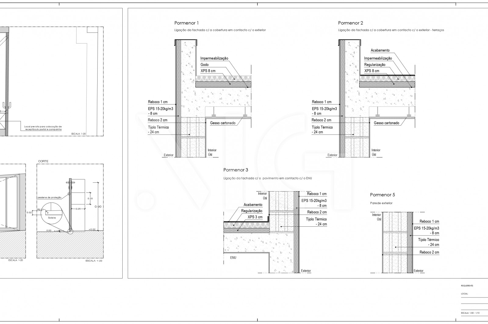 Moradia T3 para Venda em Vilar de Andorinho, Vila Nova de Gaia, Porto - Planta (Imagem 13)