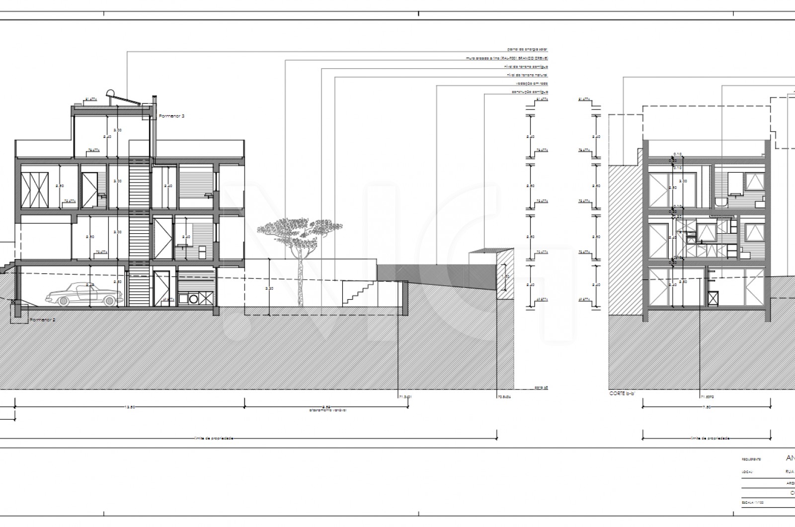 Moradia T3 para Venda em Vilar de Andorinho, Vila Nova de Gaia, Porto - Planta (Imagem 14)
