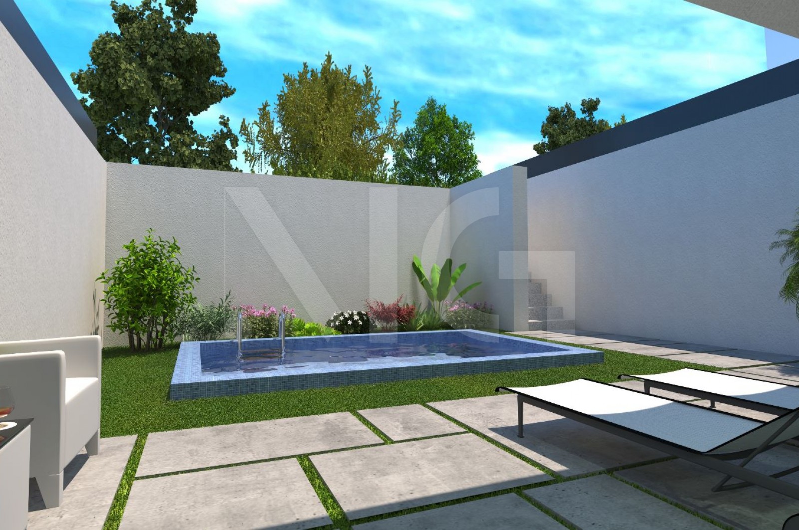 Moradia T3 para Venda em Vilar de Andorinho, Vila Nova de Gaia, Porto - Terraço (Imagem 4)