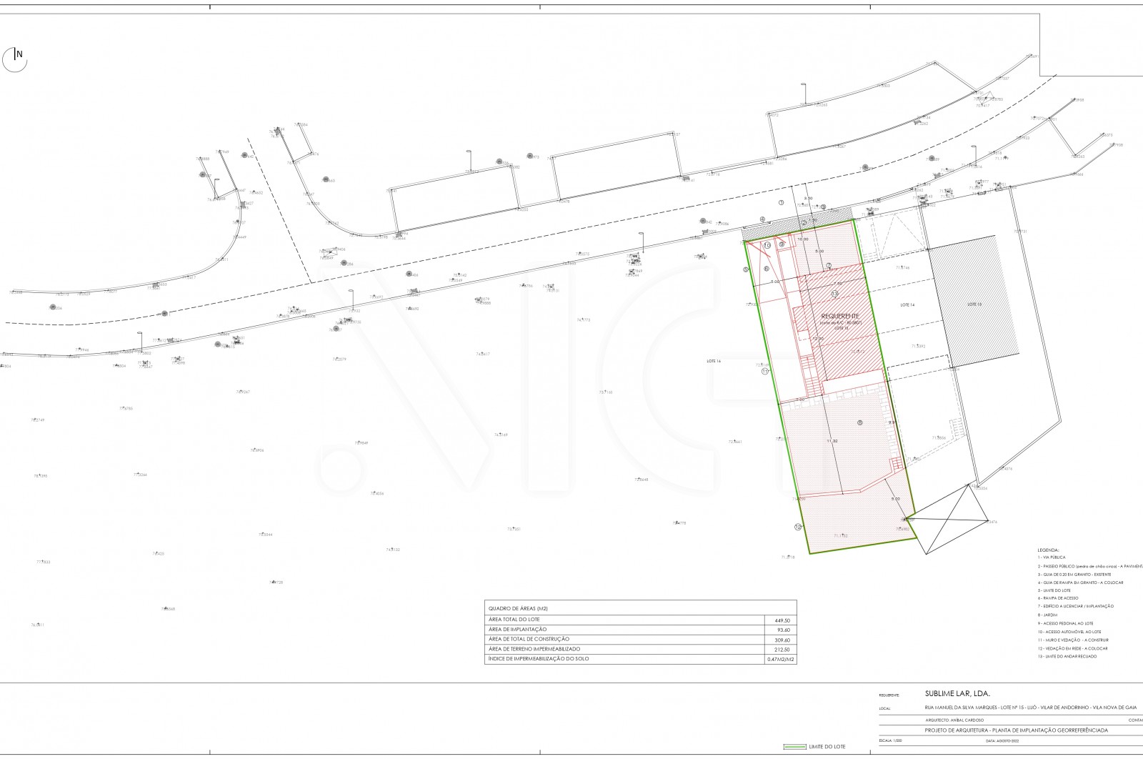 Moradia T3 para Venda em Vilar de Andorinho, Vila Nova de Gaia, Porto - Planta (Imagem 6)