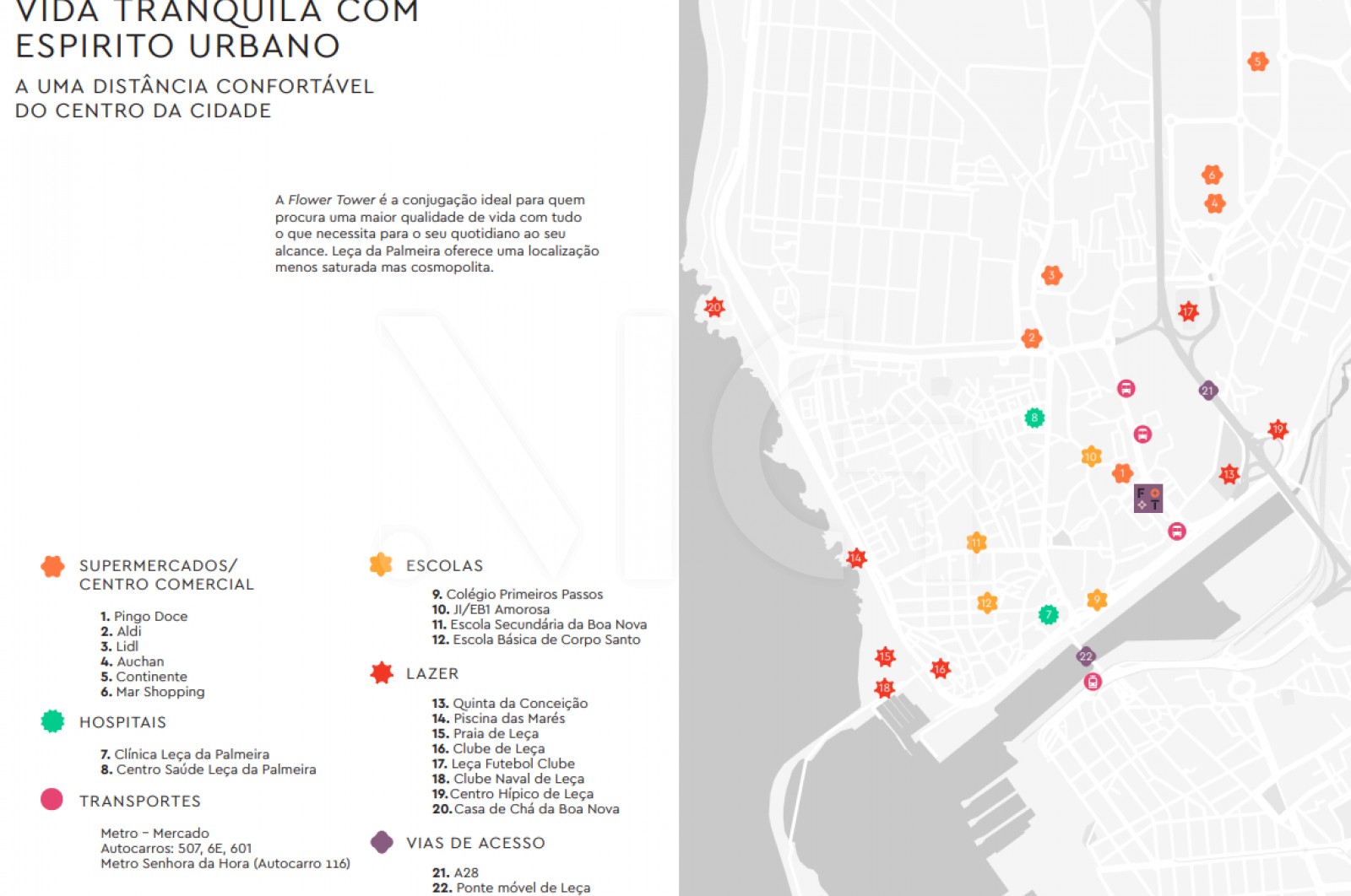 Apartamento T3 para Venda em Matosinhos e Leça da Palmeira, Matosinhos, Porto - Área envolvente (Imagem 18)