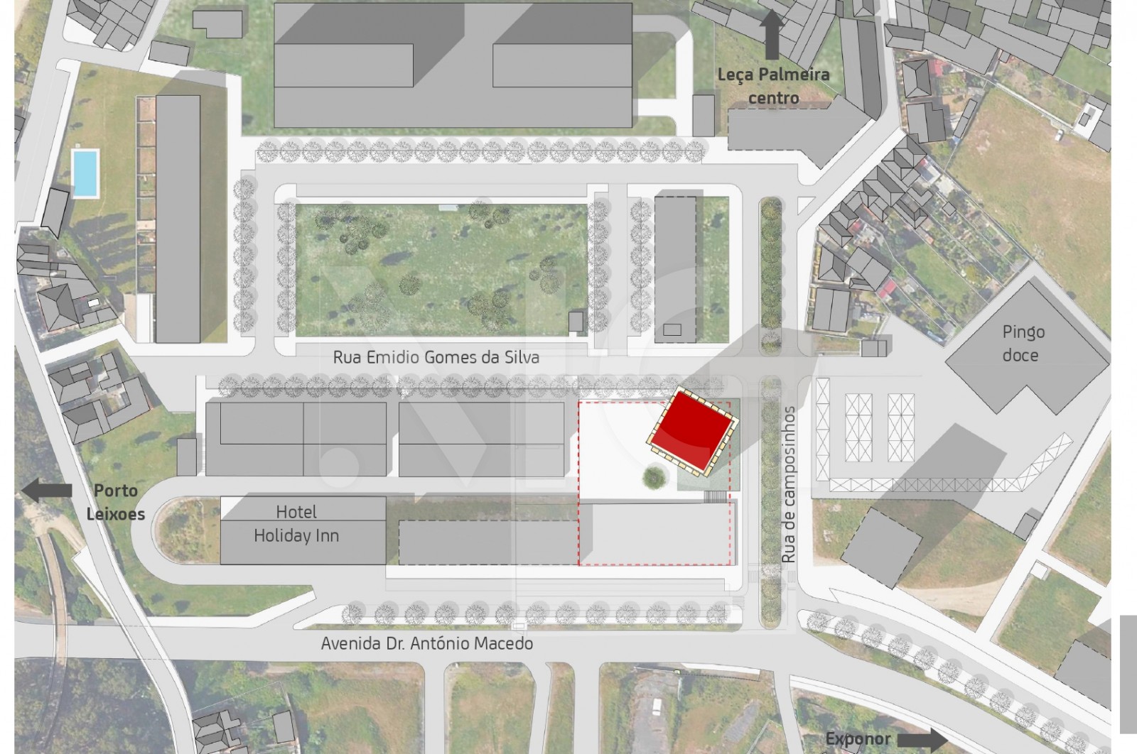 Apartamento T3 para Venda em Matosinhos e Leça da Palmeira, Matosinhos, Porto - Planta (Imagem 4)