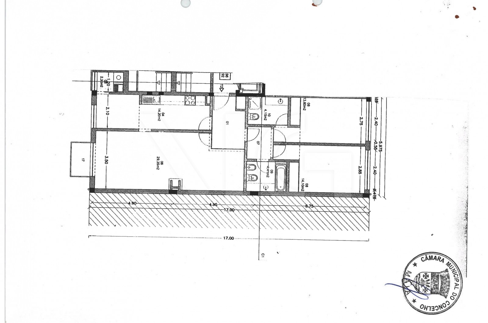 Apartamento T2 para Venda em Nogueira e Silva Escura, Maia, Porto - Planta (Imagem 1)