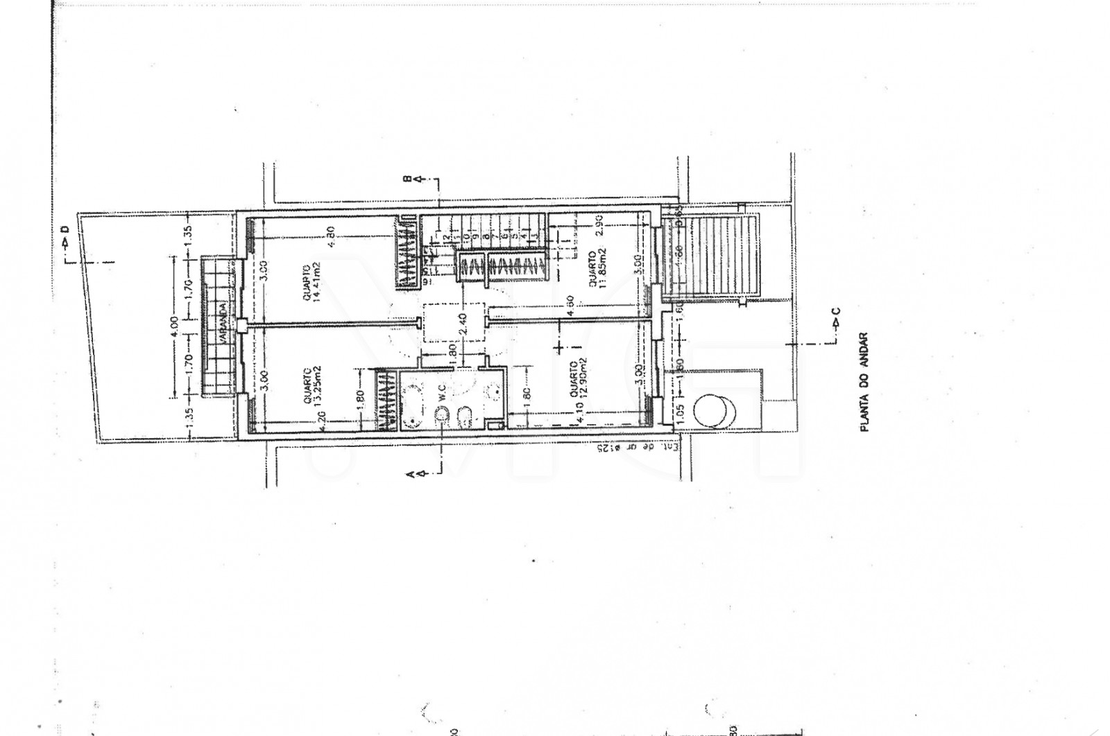 Moradia T4 para Venda em Cidade da Maia, Maia, Porto - Planta (Imagem 2)