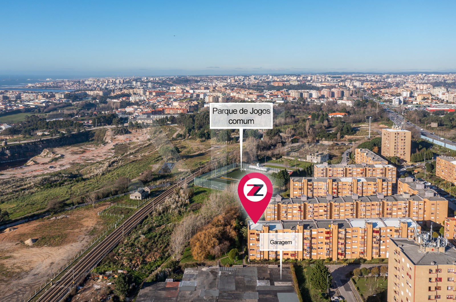 Apartment T3 for For sale in Canidelo, Vila Nova de Gaia, Porto - Área envolvente (Imagem 2)