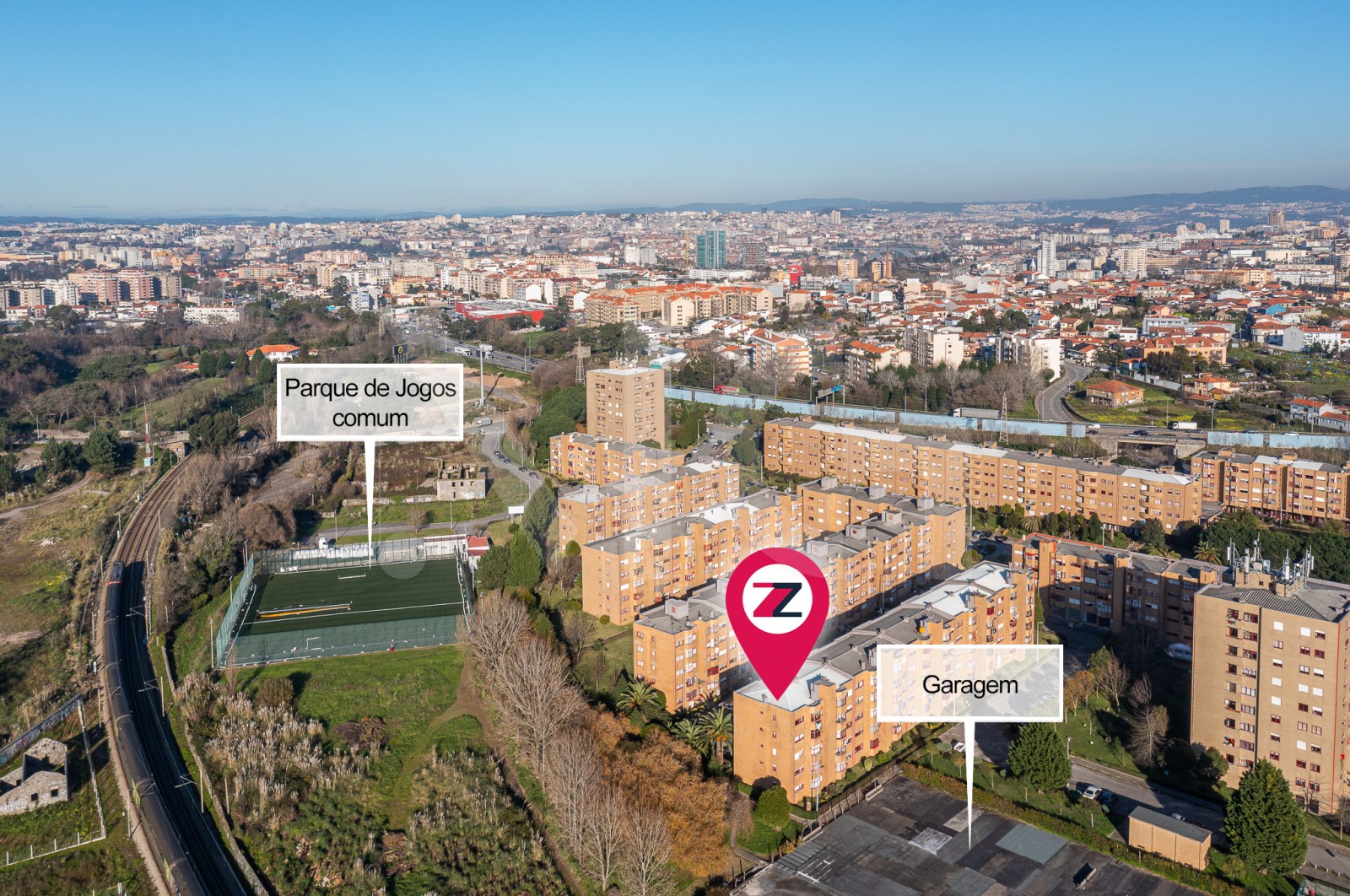 Apartment T3 for For sale in Canidelo, Vila Nova de Gaia, Porto - Área envolvente (Imagem 3)