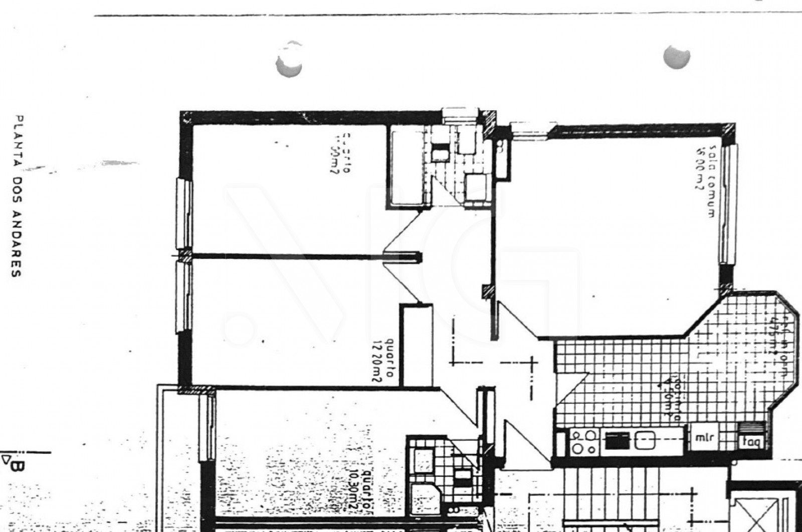 Apartment T3 for For sale in Canidelo, Vila Nova de Gaia, Porto - Planta (Imagem 1)