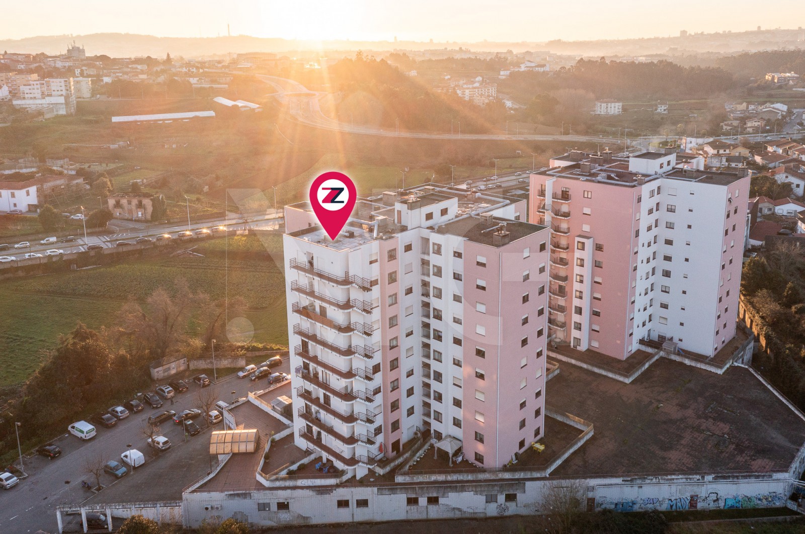 Apartment T2 for For sale in Gondomar (São Cosme), Valbom e Jovim, Gondomar, Porto - Área envolvente (Imagem 2)