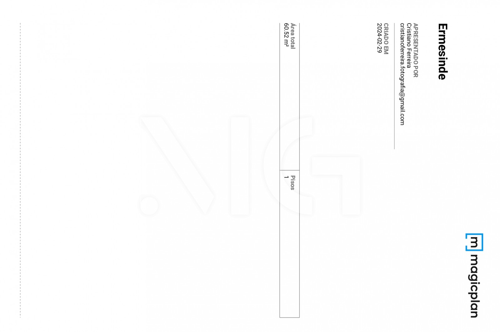 Apartment T2 for For sale in Ermesinde, Valongo, Porto - Planta (Imagem 1)