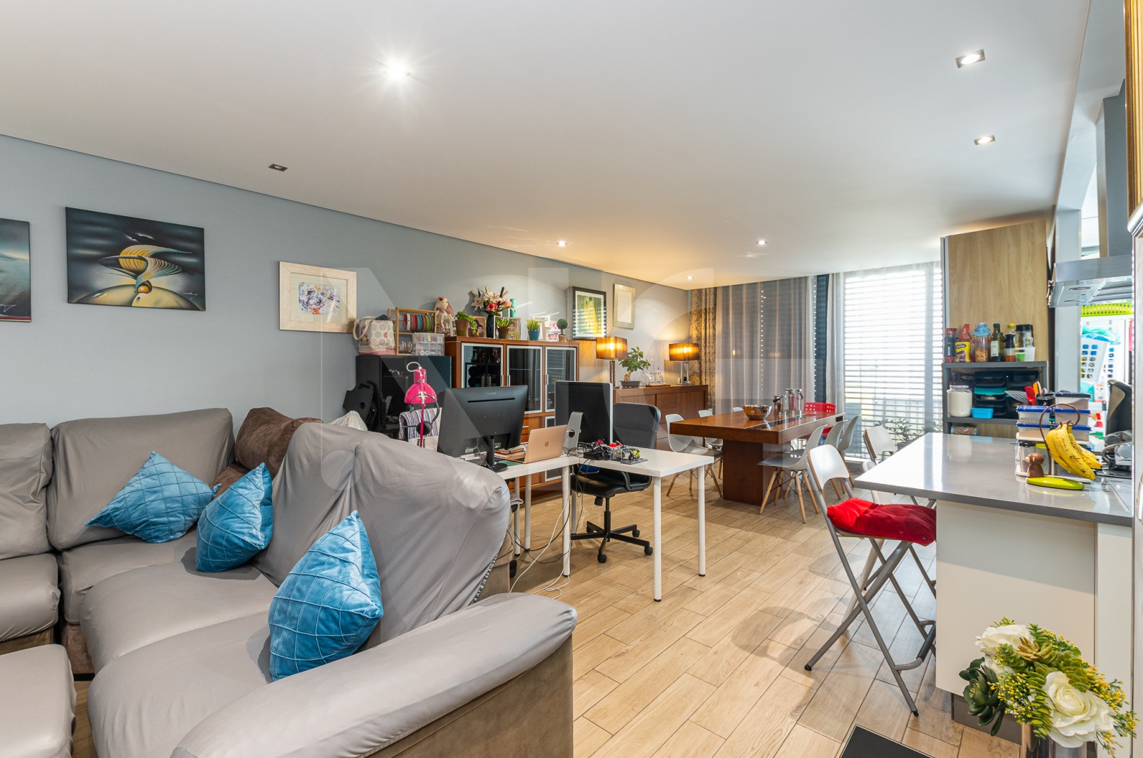 Apartamento T3 para Venda em Cidade da Maia, Maia, Porto - Sala (Imagem 2)