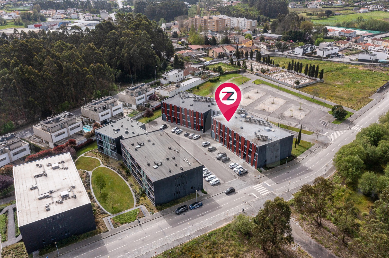 Apartamento T3 para Venda em Cidade da Maia, Maia, Porto - Área envolvente (Imagem 4)