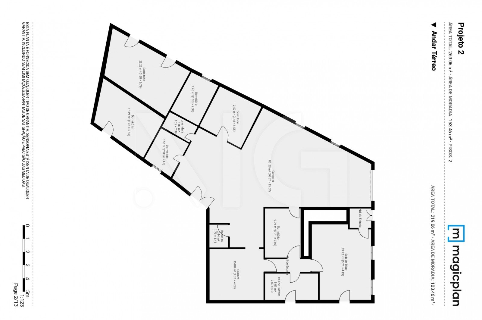 Moradia T4 para Venda em Perafita, Lavra e Santa Cruz do Bispo, Matosinhos, Porto - Planta (Imagem 2)