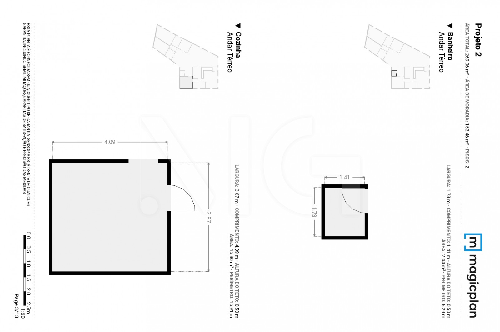 Moradia T4 para Venda em Perafita, Lavra e Santa Cruz do Bispo, Matosinhos, Porto - Planta (Imagem 3)