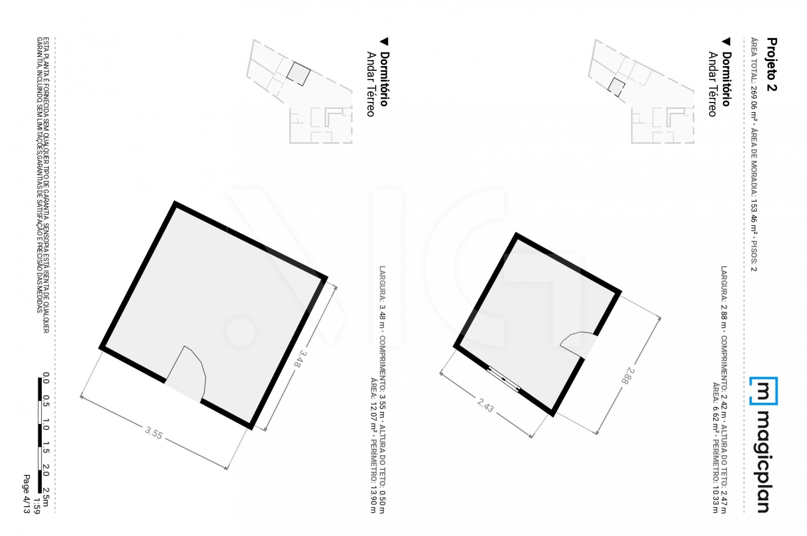 Moradia T4 para Venda em Perafita, Lavra e Santa Cruz do Bispo, Matosinhos, Porto - Planta (Imagem 4)