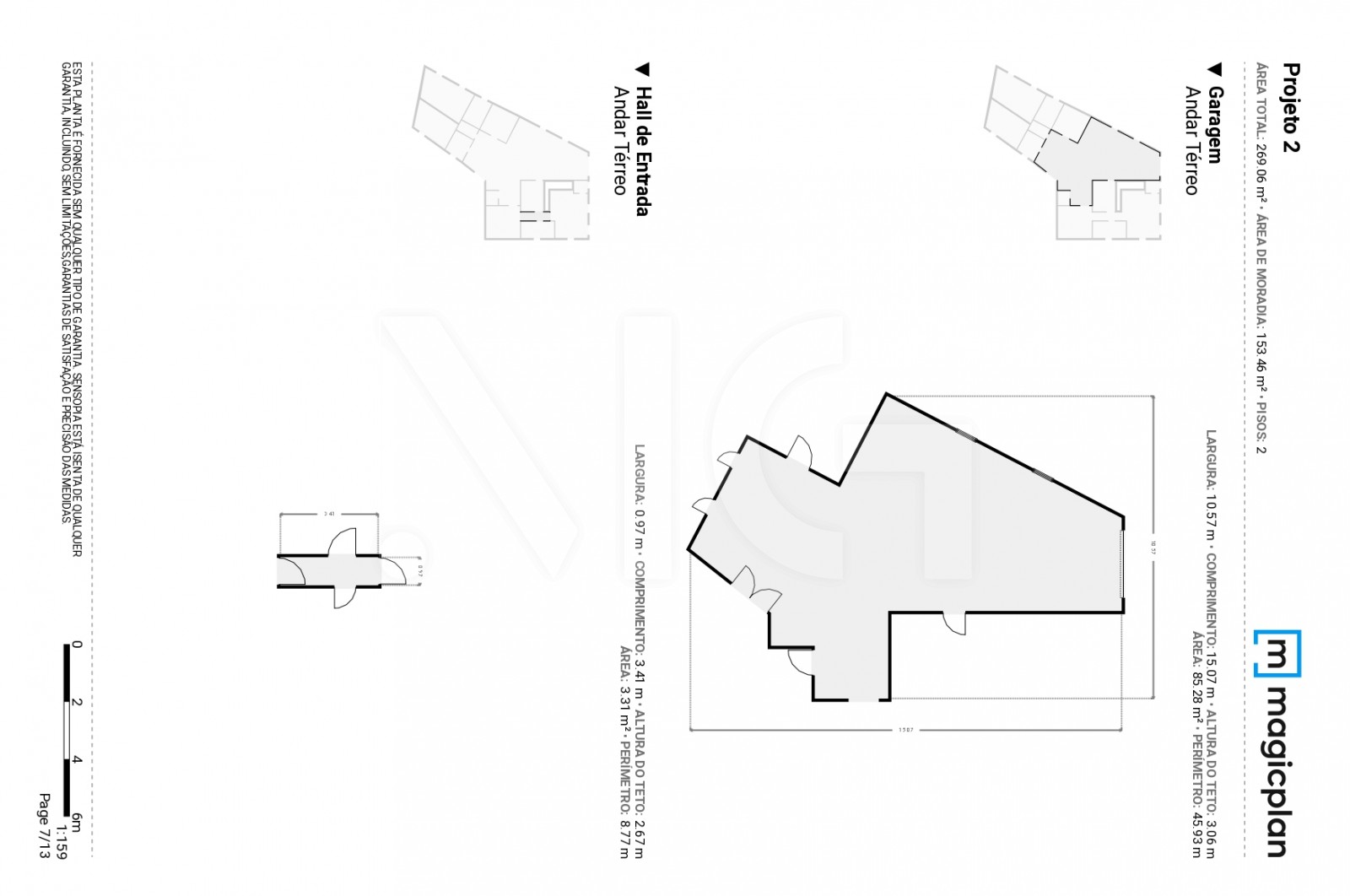 Moradia T4 para Venda em Perafita, Lavra e Santa Cruz do Bispo, Matosinhos, Porto - Planta (Imagem 7)