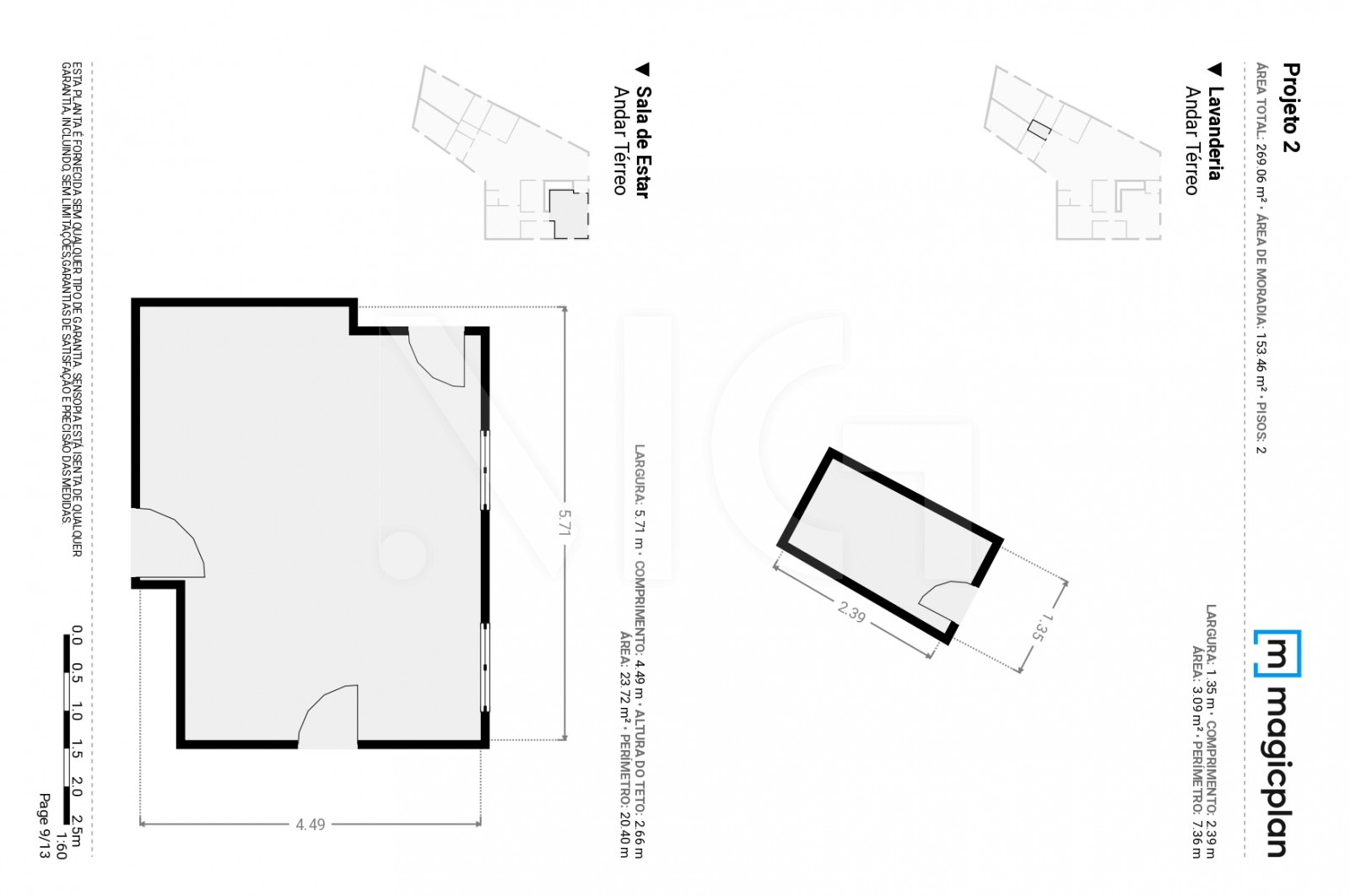 Moradia T4 para Venda em Perafita, Lavra e Santa Cruz do Bispo, Matosinhos, Porto - Planta (Imagem 9)