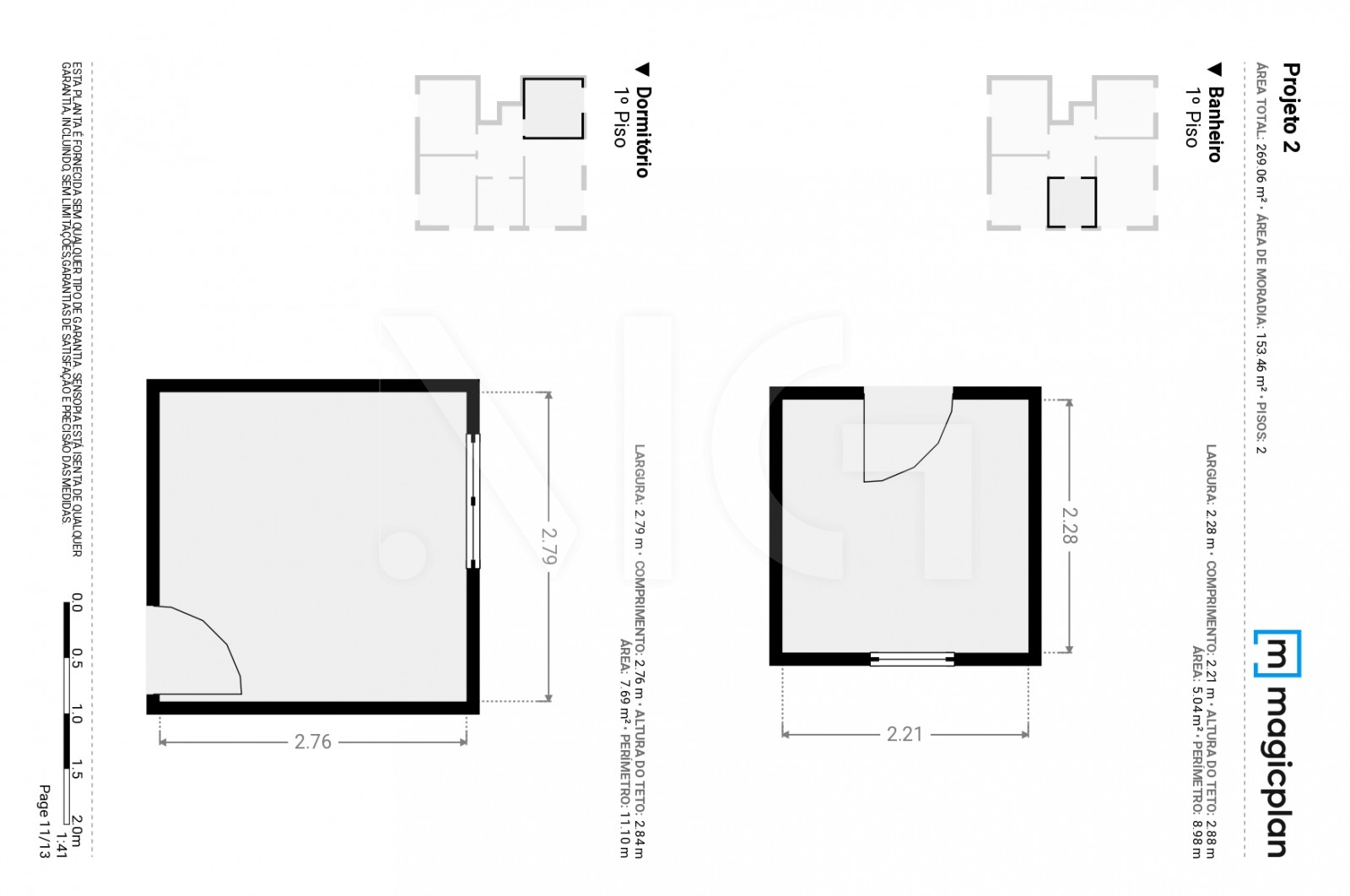 Moradia T4 para Venda em Perafita, Lavra e Santa Cruz do Bispo, Matosinhos, Porto - Planta (Imagem 11)