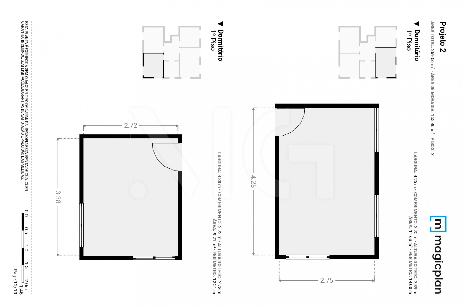 Moradia T4 para Venda em Perafita, Lavra e Santa Cruz do Bispo, Matosinhos, Porto - Planta (Imagem 12)