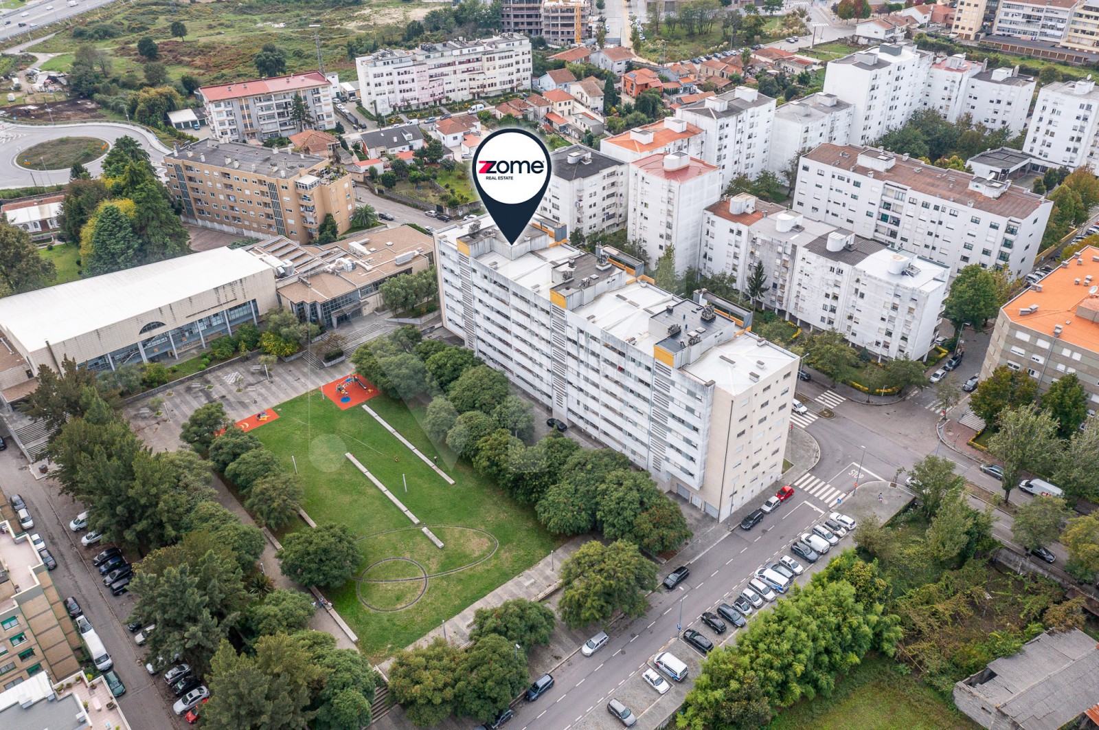 Apartment T2+1 for For sale in Águas Santas, Maia, Porto - Fachada (Imagem 6)