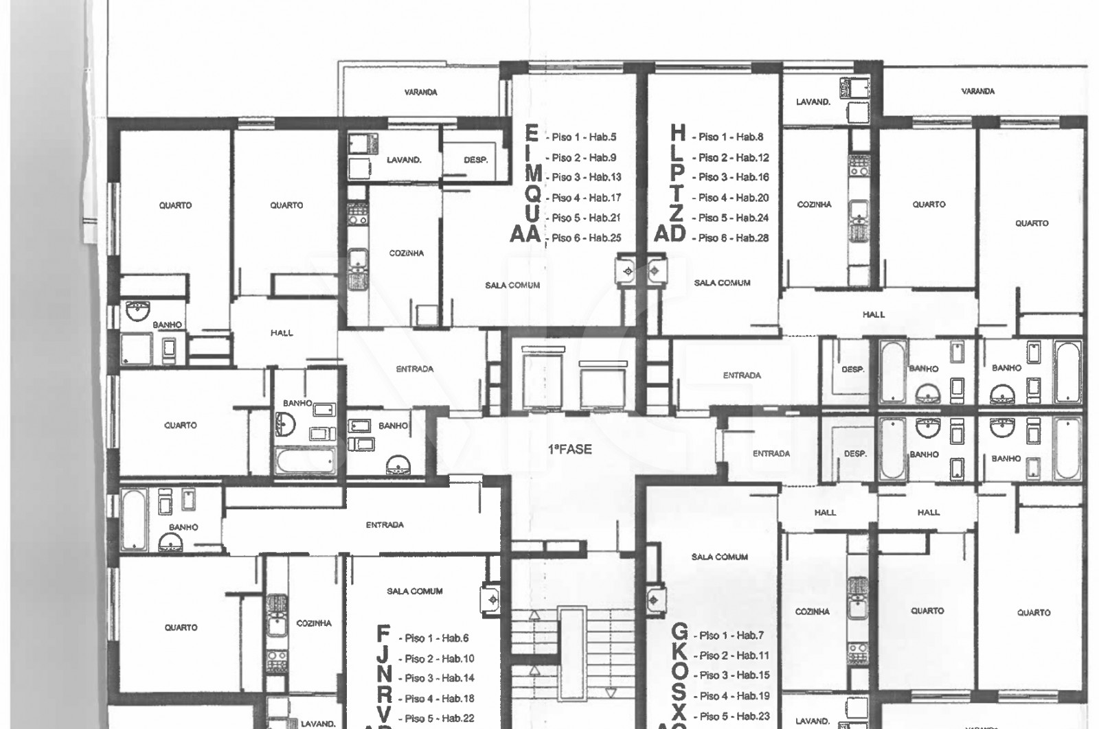 Apartment T2+1 for For sale in Águas Santas, Maia, Porto - Planta (Imagem 1)