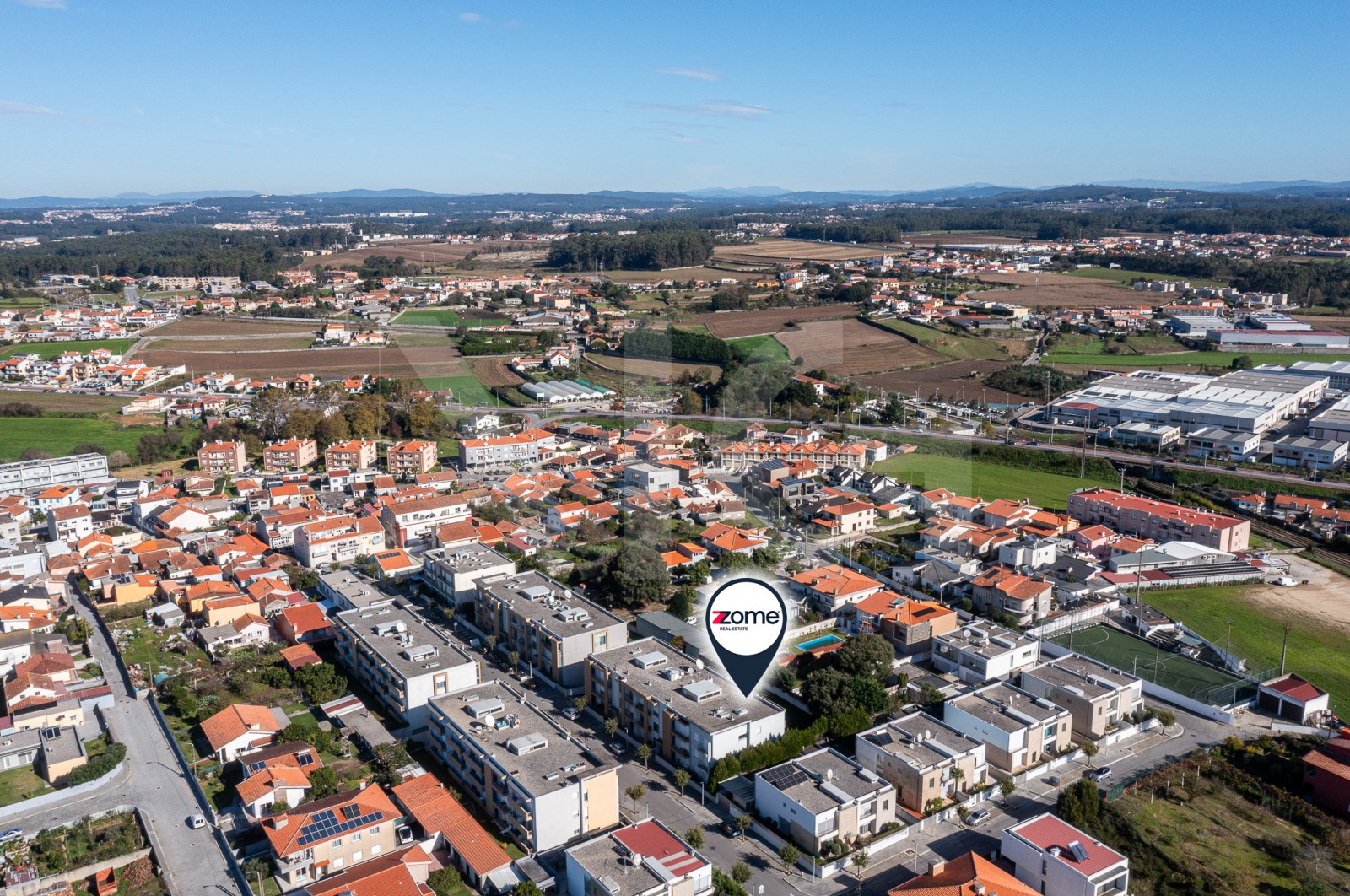 Apartamento T2 para Venda em Árvore, Vila do Conde, Porto - Área envolvente (Imagem 10)