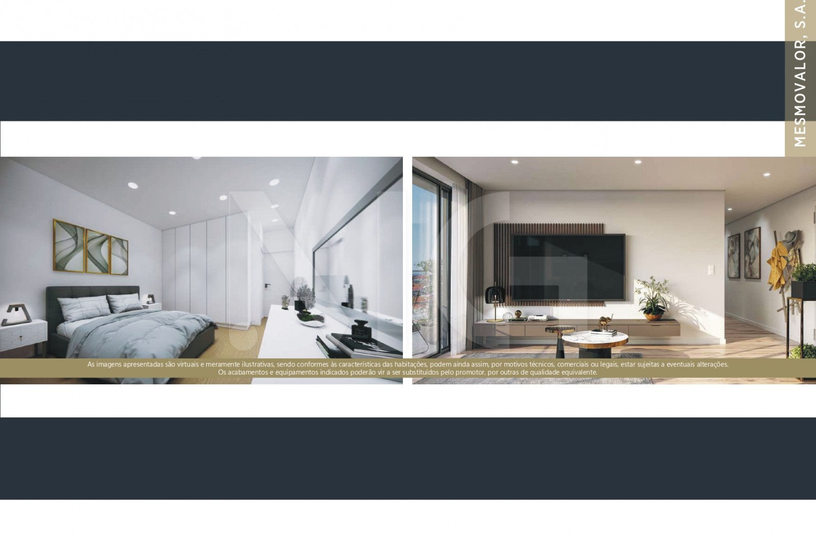 Apartamento T1+1 para Venda em Madalena, Vila Nova de Gaia, Porto - Quarto (Imagem 1)