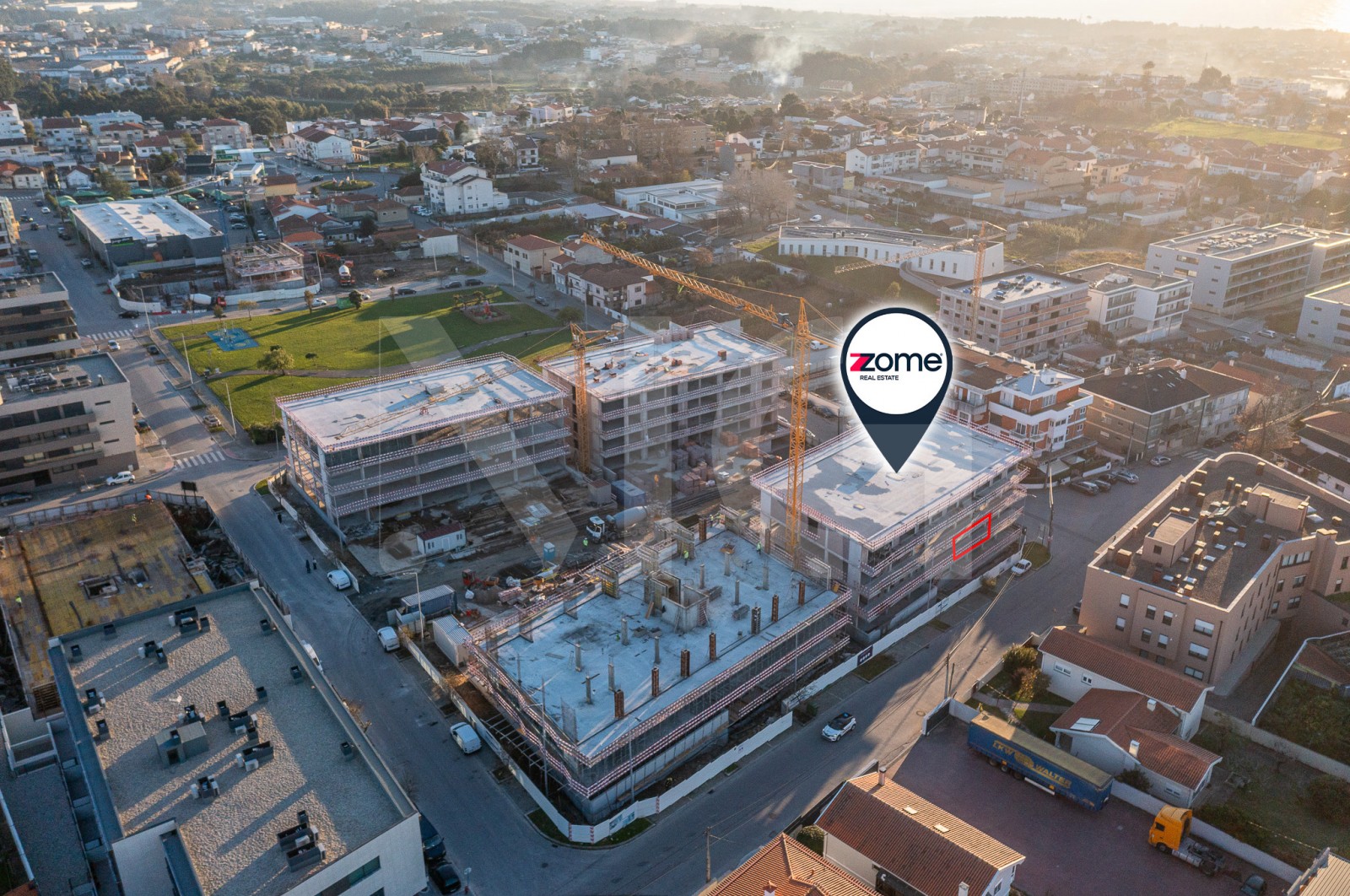 Apartamento T1+1 para Venda em Madalena, Vila Nova de Gaia, Porto - Fachada (Imagem 6)