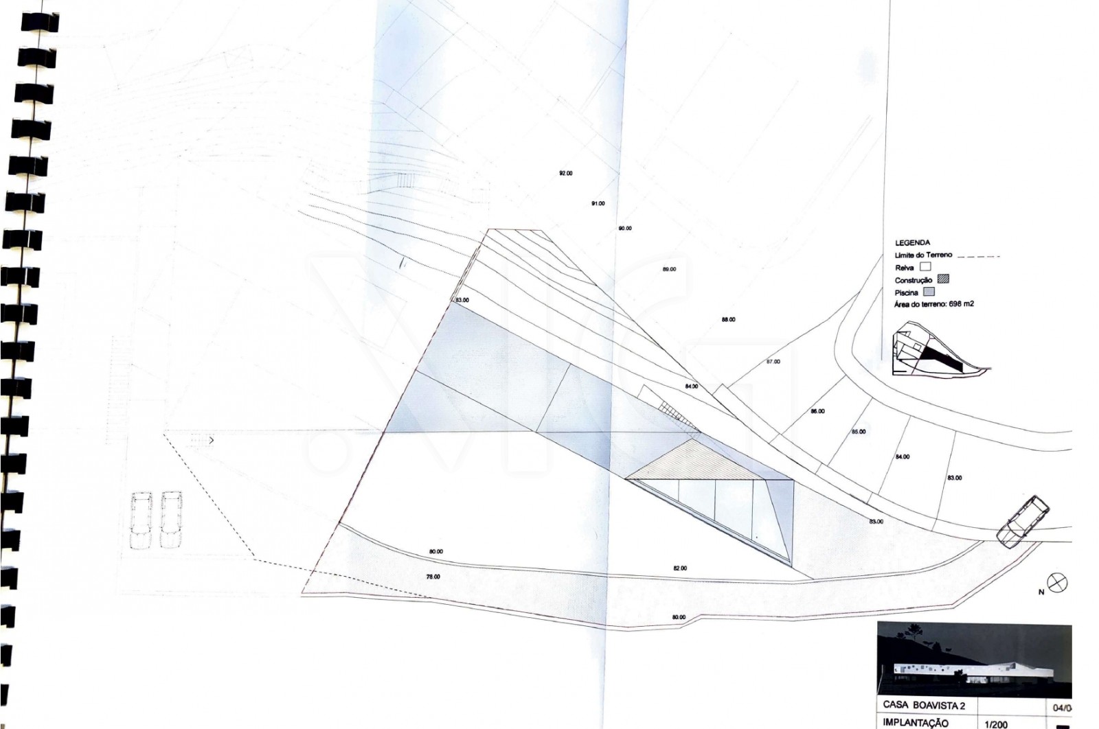 Moradia T4 para Venda em Moledo e Cristelo, Caminha, Viana do Castelo - Planta (Imagem 2)