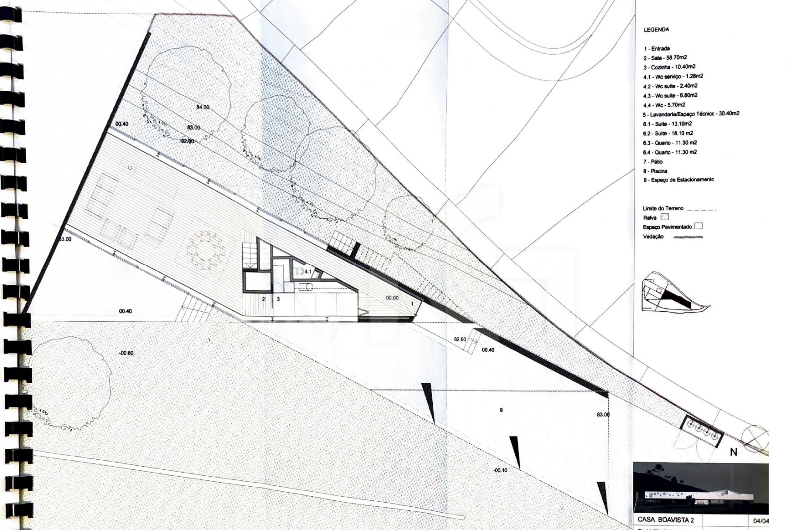 Moradia T4 para Venda em Moledo e Cristelo, Caminha, Viana do Castelo - Planta (Imagem 3)