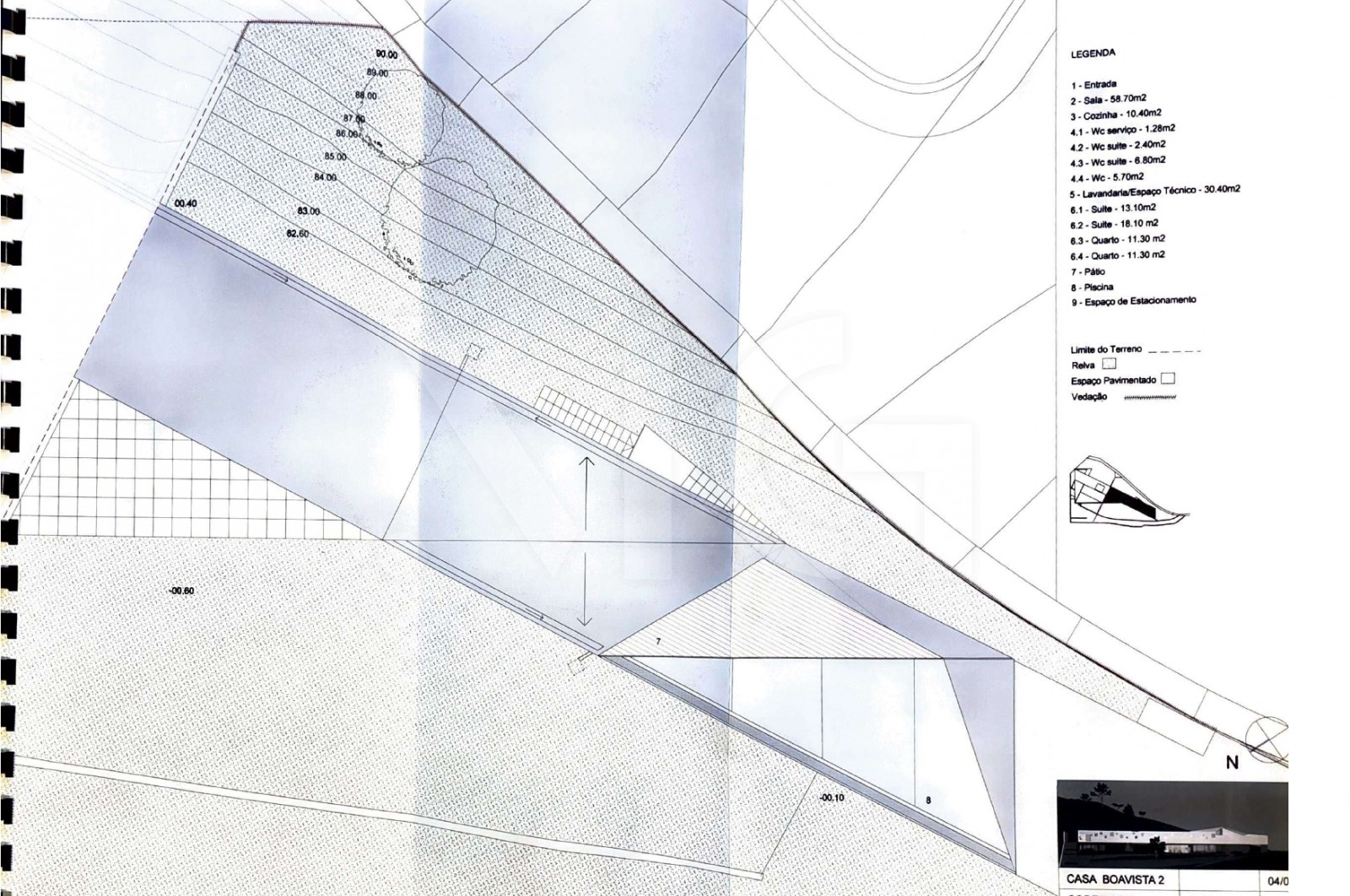 Moradia T4 para Venda em Moledo e Cristelo, Caminha, Viana do Castelo - Planta (Imagem 5)