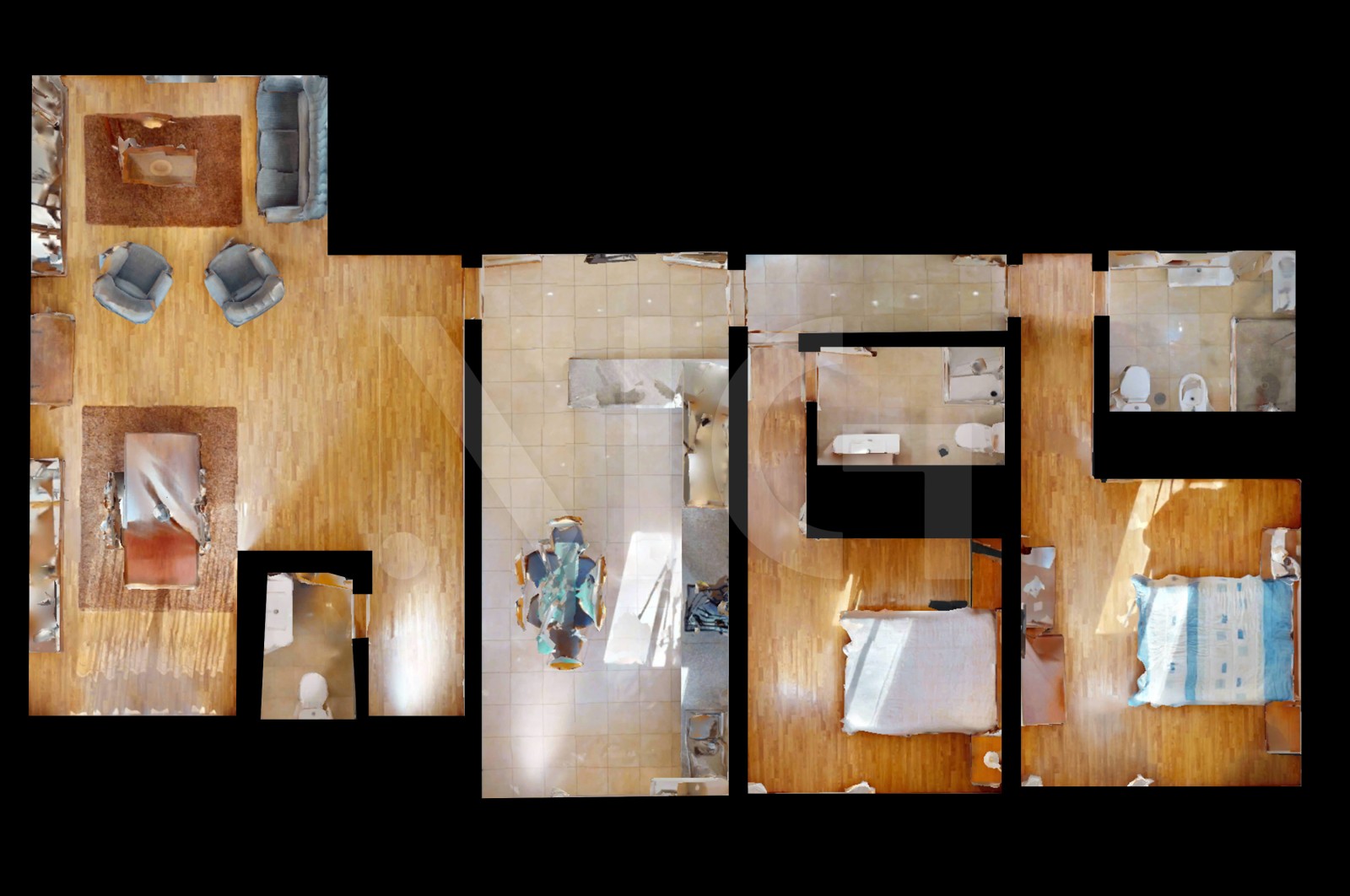 Moradia T2 para Venda em Escudeiros e Penso (Santo Estêvão e São Vicente), Braga, Braga - Planta (Imagem 1)