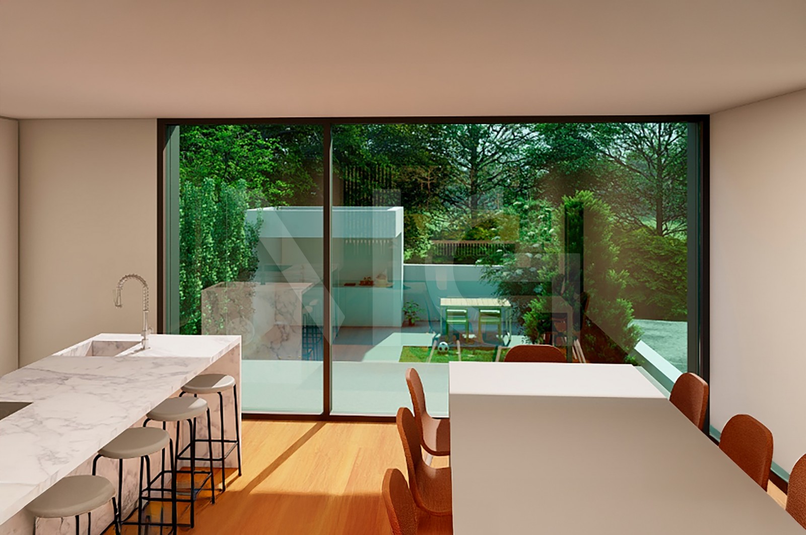 Moradia T3 para Venda em Póvoa de Lanhoso (Nossa Senhora do Amparo), Póvoa de Lanhoso, Braga - Cozinha (Imagem 1)