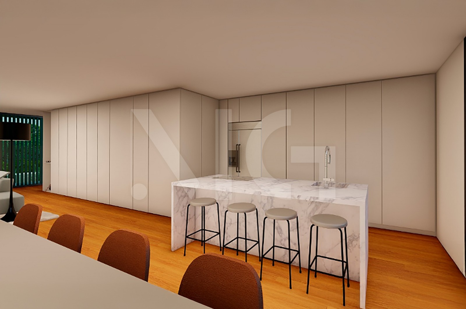 Moradia T3 para Venda em Póvoa de Lanhoso (Nossa Senhora do Amparo), Póvoa de Lanhoso, Braga - Cozinha (Imagem 2)